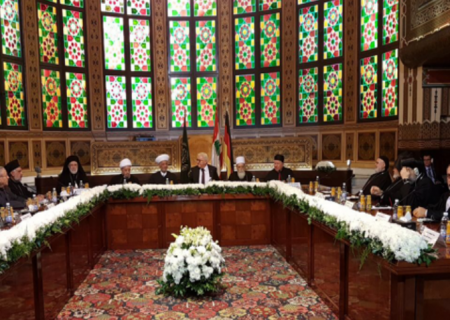 دیدار رئیس‎‌جمهور آلمان با رهبران مسلمان و مسیحی لبنان
