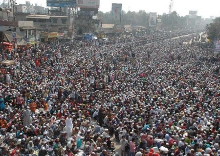 برگزاری اجتماع تبلیغی سه روزه مسلمانان هند با حضور ده ها هزار نفر