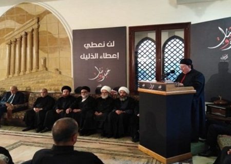 حضور سراسقف بیروت در مراسم عزاداری محرم
