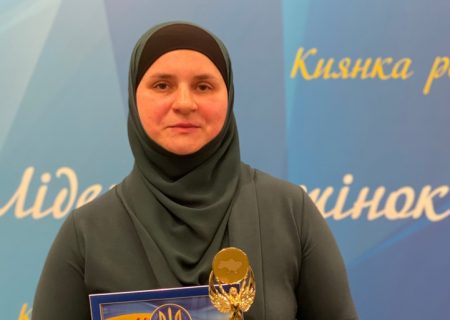نام بانوی مددکار مسلمان در لیست بهترین شهروندان اوکراین