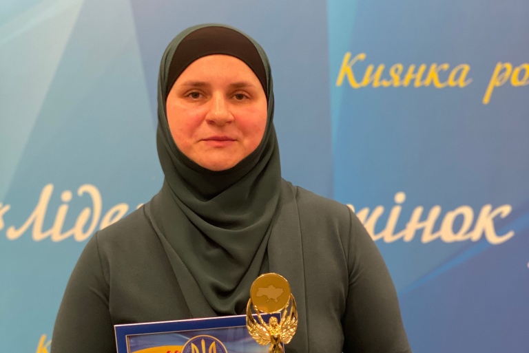 نام بانوی مددکار مسلمان در لیست بهترین شهروندان اوکراین