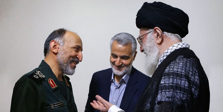 سردار حجازی با رهبر انقلاب