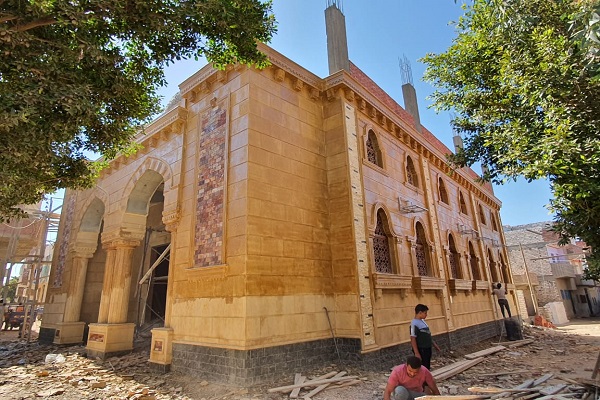 مشارکت مسیحیان و مسلمانان مصر در بازسازی مسجد 
