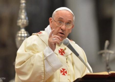 حمایت پاپ از راه حل دو کشوری برای مساله فلسطین
