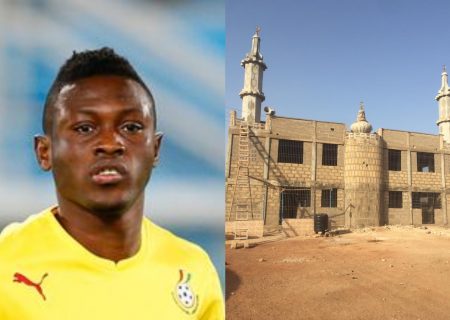 فوتبالیست مسلمان اهل غنا یک مسجد دو طبقه در زادگاهش می سازد