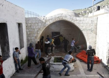 فلسطینی‌ها مقبره یوسف در نابلس را تخریب کردند