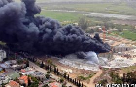 آتش سوزی مهیب در قبر ۱۰۰ میلیون دلاری رهبر بهائیت در اسرائیل+ فیلم