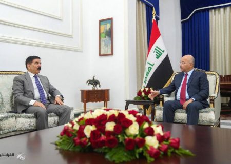 تأکید برهم صالح بر لزوم حمایت از نیروهای مسلح عراق علیه بقایای داعش