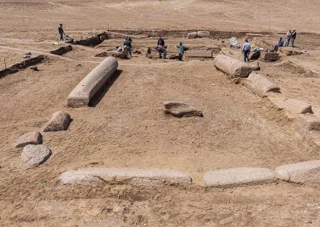 ویرانه‌های معبد زئوس، پادشاه خدایان در صحرای سینای مصر کشف شد