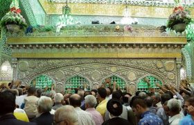 ماجرای شلوغ‌کاری عده‌ای صوفی در حرم امام رضا (ع) + تصاویر دوربین‌های حرم