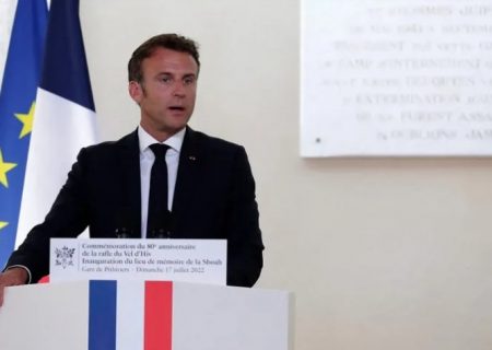 رییس جمهور فرانسه در مورد یهودی‌ستیزی هشدار داد