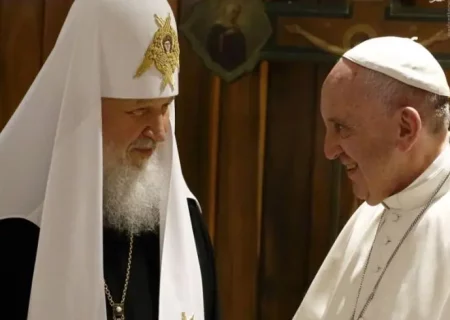دیدار احتمالی «پاپ» با رهبر جنجالی کلیسای ارتدوکس روسیه