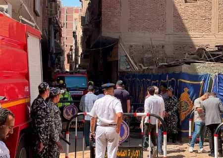 آتش‌سوزی در کلیسایی در قاهره دست‌کم ۴۱ کشته برجای گذاشت