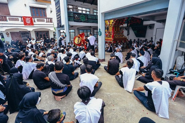 حضور مسیحیان و بودایی‌ها در سوگواری سیدالشهدا(ع) در تایلند