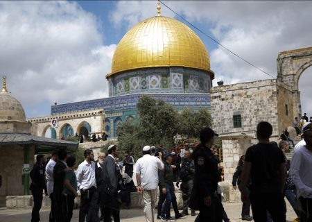 ادامه هتک حرمت مسجدالاقصی از سوی شهرک‌نشینان یهودی