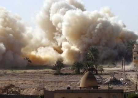 حمله جنگنده‌های اف-۱۶ عراق به مخفیگاههای داعش