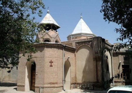 کلیسای رفیع قزوین مرمت شد