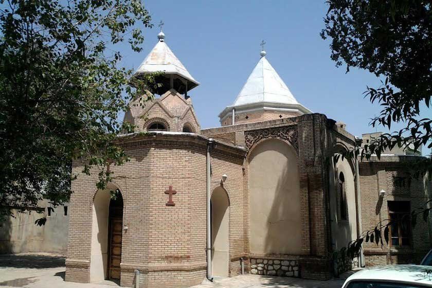 کلیسای رفیع قزوین مرمت شد