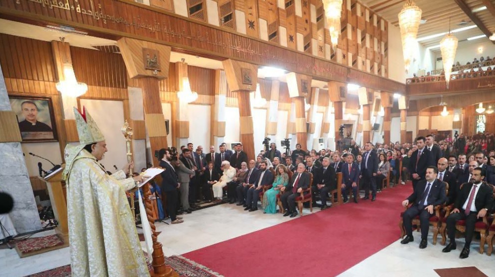 سران عراق به مناسبت کریسمس در مراسم عشای ربانی حضور یافتند