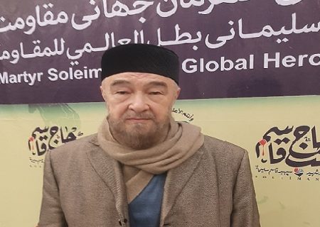 شهید سلیمانی عمر خود را فدای دفاع از ارزش‌های اسلامی کرد | نقش ایران در وحدت مسلمانان روسیه