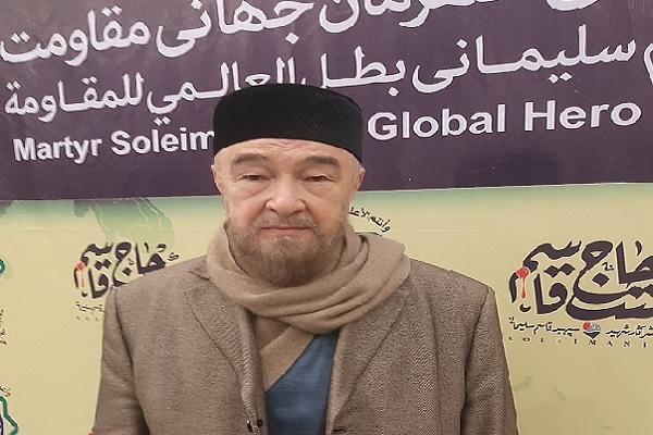 شهید سلیمانی عمر خود را فدای دفاع از ارزش‌های اسلامی کرد | نقش ایران در وحدت مسلمانان روسیه