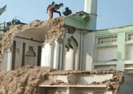 تخریب مسجد ۵۰۰ ساله در هند به بهانه تعریض خیابان