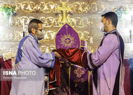 مراسم “تقدس آب و عشای ربانی” در کلیسای بیت الحم اصفهان + تصاویر