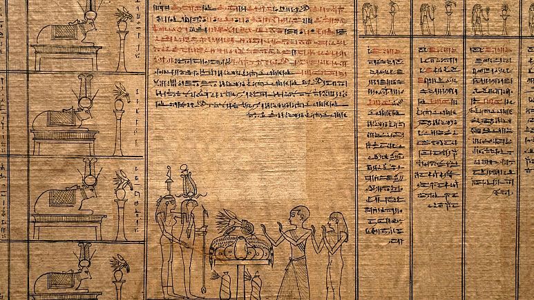 آئین‌های رازآلود زندگی پس از مرگ در طومار ۲ هزارساله «کتاب مردگان» در مصر