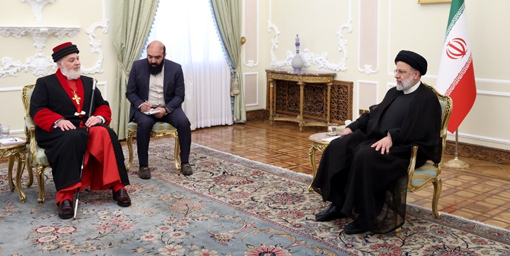 رئیس جمهور با رهبر جهانی کلیسای شرق آشوری دیدار کرد