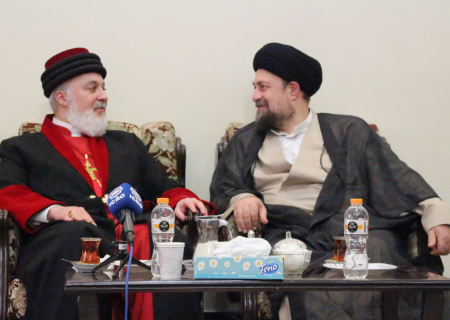 دیدار رهبر جهانی کلیسای شرق آشوری با یادگار امام(ره) در تهران