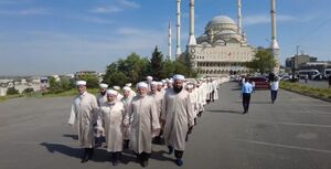 رژه حفاظ قرآن کریم در ترکیه با اعتراض سکولارها همراه شد