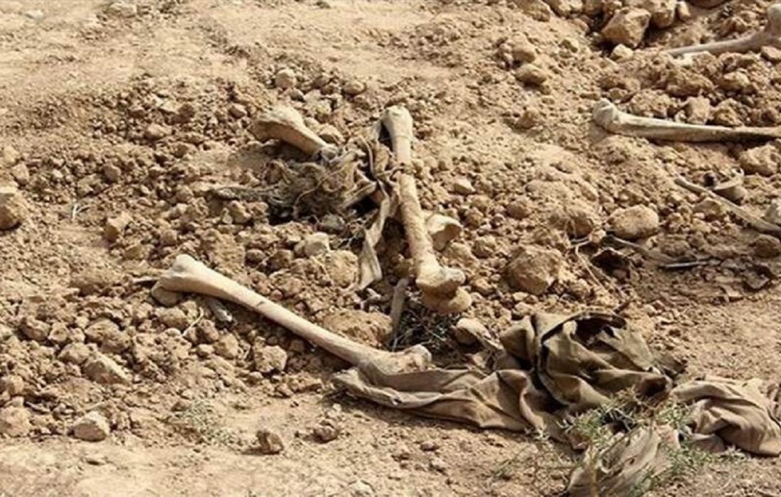 خاکسپاری بقایای اجساد ۳۹ ایزدی پس از ۱۰ سال