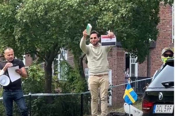 تکرار هتک حرمت قرآن مقابل سفارت عراق در سوئد