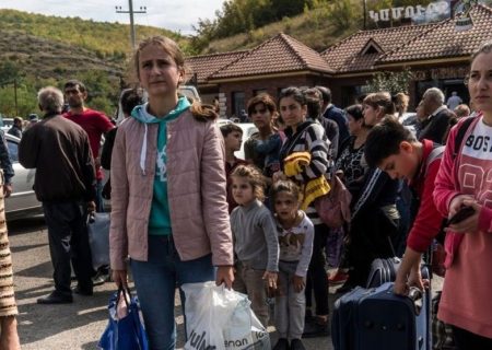 سرعت گرفتن مهاجرت ارامنه از مرکز قره‌باغ به ارمنستان