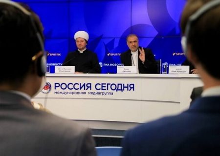 گردهمایی مسلمانان و مسیحیان روسیه در محکومیت اهانت به قرآن