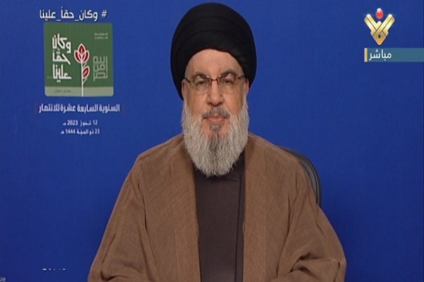 دبیر کل حزب‌الله لبنان: آمریکا به دنبال بازگرداندن داعش به منطقه است