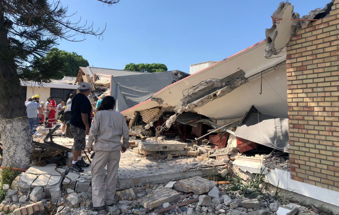 ریزش سقف کلیسا در مکزیک 5 کشته بر جای گذاشت