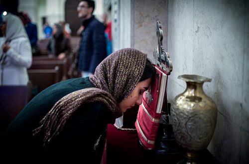 سال نو میلادی در کلیسا سرکیس مقدس تهران 