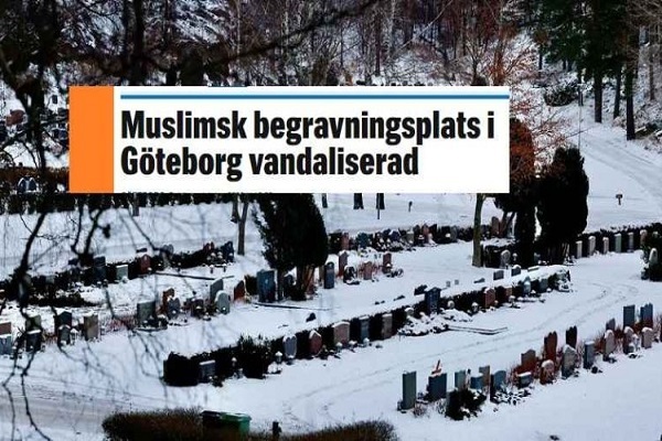 تخريب قبور مسلمانان در سوئد