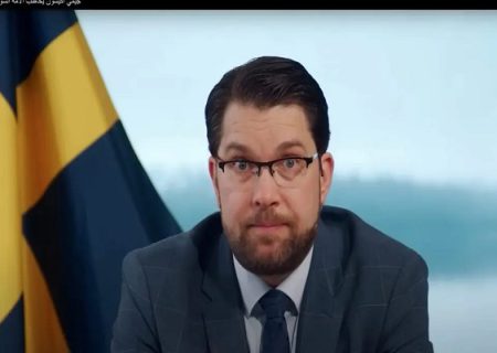 سیاستمدار اسلام‌ستیز‌ سوئد در صدد ایراد سخنرانی عربی