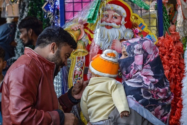 برگزاری جشن کریسمس در مسجد «ابوت آباد» پاکستان
