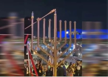 همراهی اماراتی‌ها با یهودیان در جشن حنوکا