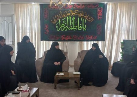 نشان عزا در خانه جمیله علم‌الهدی و رئیسی/ دختر حسن نصرالله مهمان خانواده شهید رئیسی شد