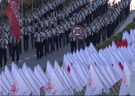 ریاکاری رجوی حتی در مناسک مذهبی