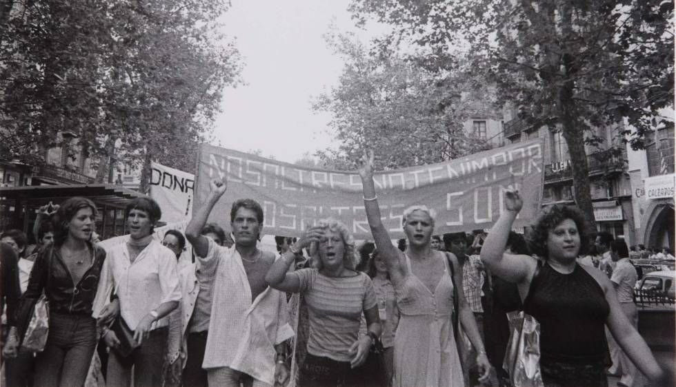 اولین تظاهرات LGTBI در اسپانیا