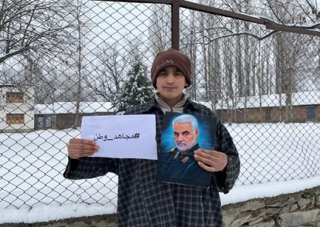 کمپین«مجاهد وطن» در کشمیر + عکس