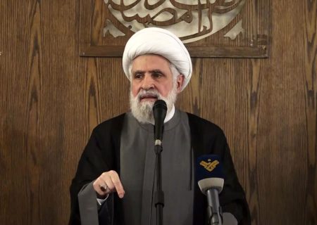 شیخ نعیم قاسم: فلسطین در قلب شهید رئیسی جای داشت