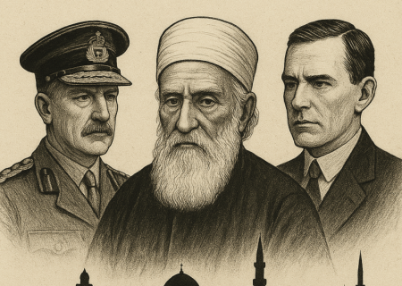 عباس افندی، مهره مطیع استعمار در اشغال فلسطین