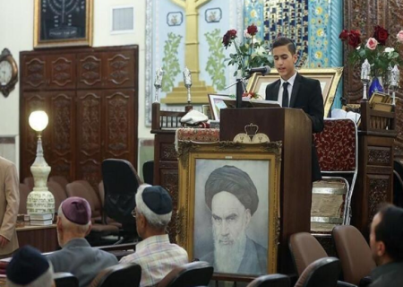 گرامیداشت سالگرد ارتحال امام خمینی(ره) توسط کلیمیان ایران