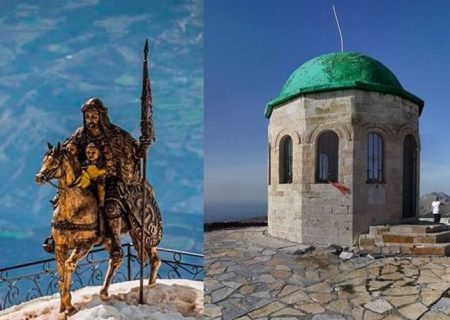 زیارتگاهی بر فراز آلبانی، بقعه‌ای به نام حضرت عباس(ع)